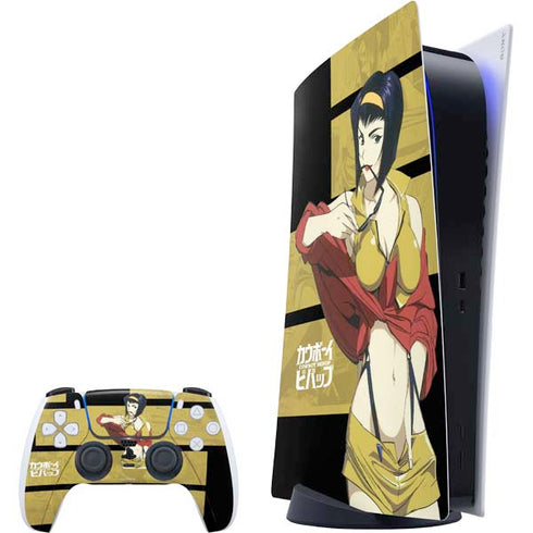 Cowboy Bebop Faye PlayStation PS5 Skins